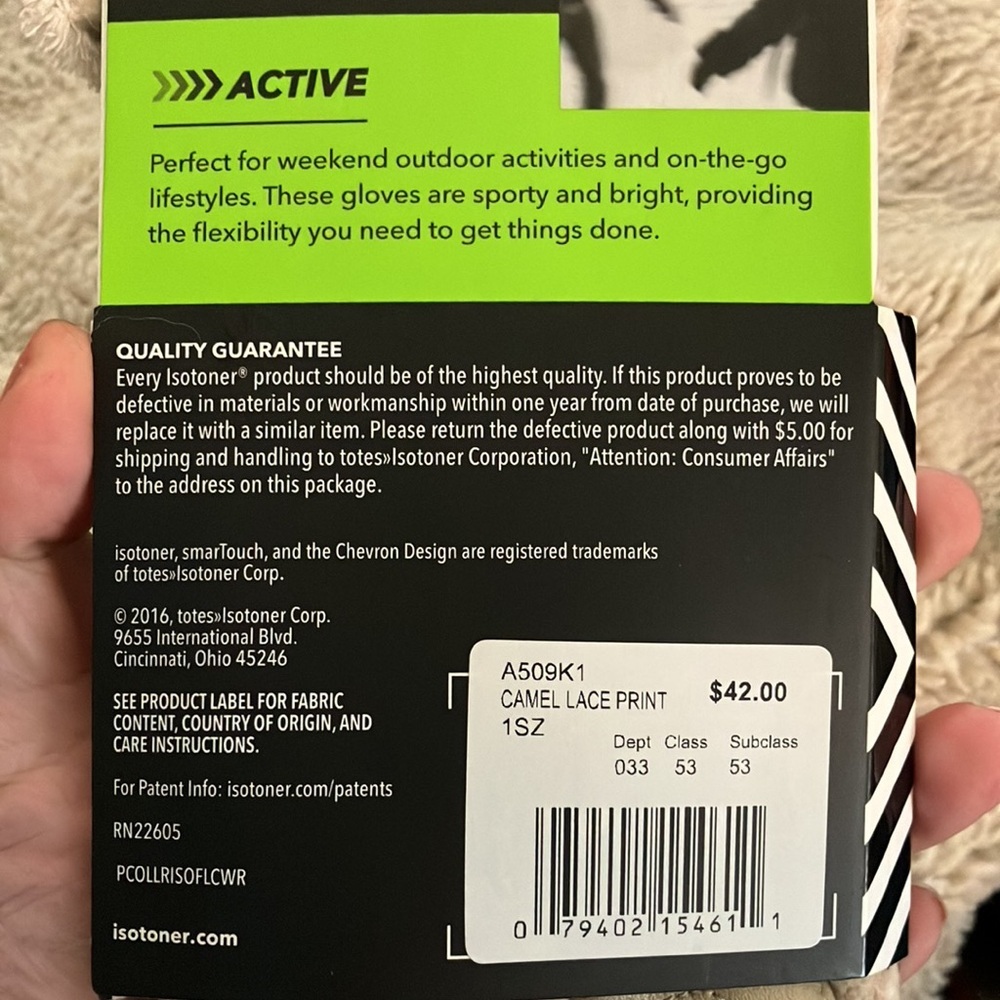 New Isotoner Women's SmartTouch Gloves - Picture 4 of 5